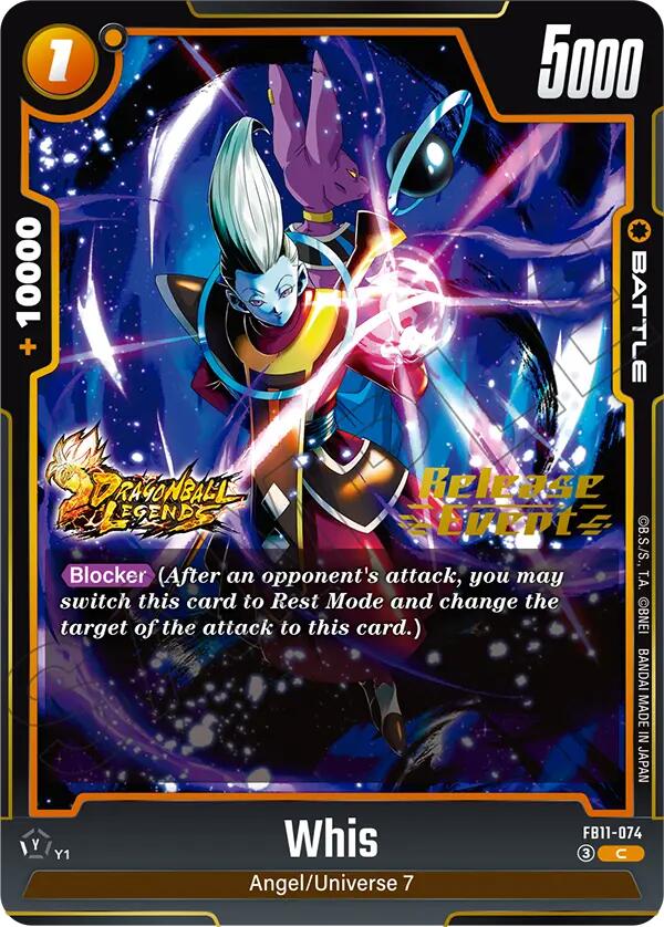 Whis (FB11-074) [Brightness of Hope Release Event Cards] | Devastation Store