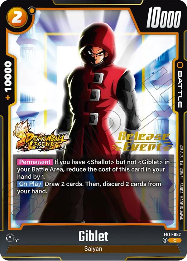 Giblet (FB11-082) [Brightness of Hope Release Event Cards] | Devastation Store