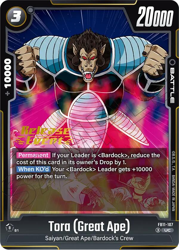 Tora (Great Ape) [Brightness of Hope Release Event Cards] | Devastation Store