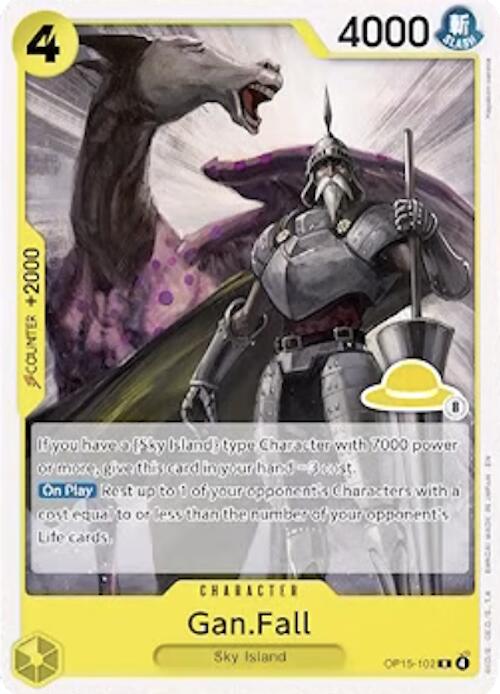 Gan.Fall (Luffy Deck) [Set Sail Deck Set] | Devastation Store