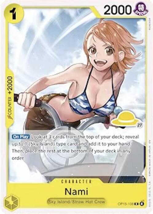 Nami (Luffy Deck) [Set Sail Deck Set] | Devastation Store