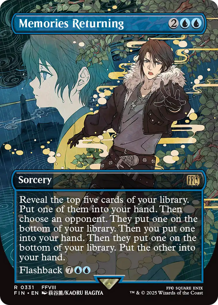 Memories Returning (Borderless) [FINAL FANTASY] | Devastation Store