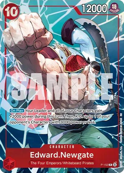 Edward.Newgate (Premium Card Collection -Flame-Flame Fruit Coliseum Edition-) [One Piece Promotion Cards] | Devastation Store