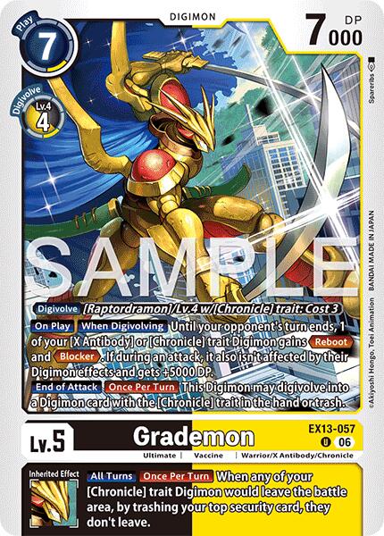 Grademon [EX13-057] [Chivalrous XIII] | Devastation Store