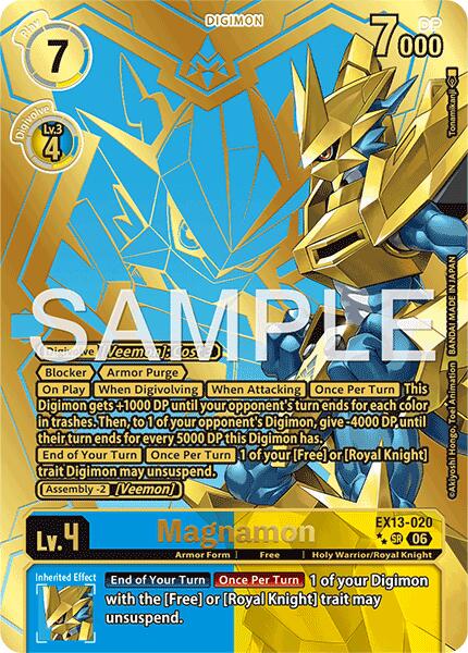 Magnamon [EX13-020] (Rare Pull) [Chivalrous XIII] | Devastation Store