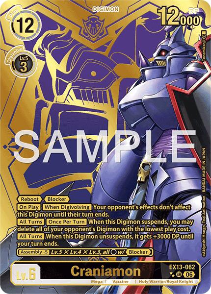 Craniamon [EX13-062] (Rare Pull) [Chivalrous XIII] | Devastation Store