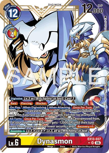 Dynasmon [EX13-037] (Alternate Art) [Chivalrous XIII] | Devastation Store