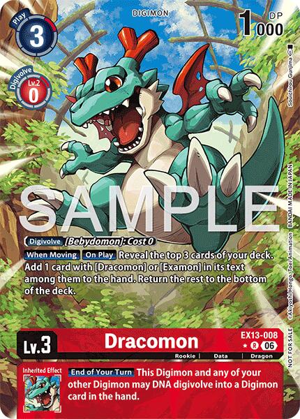 Dracomon [EX13-008] (Extended Art) [Chivalrous XIII] | Devastation Store