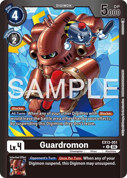 Guardromon [EX13-051] (Limited Foil) [Chivalrous XIII] | Devastation Store