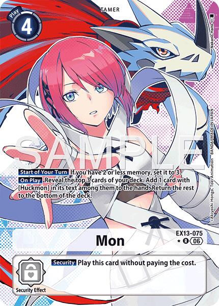 Mon [EX13-075] (Alternate Art) [Chivalrous XIII] | Devastation Store