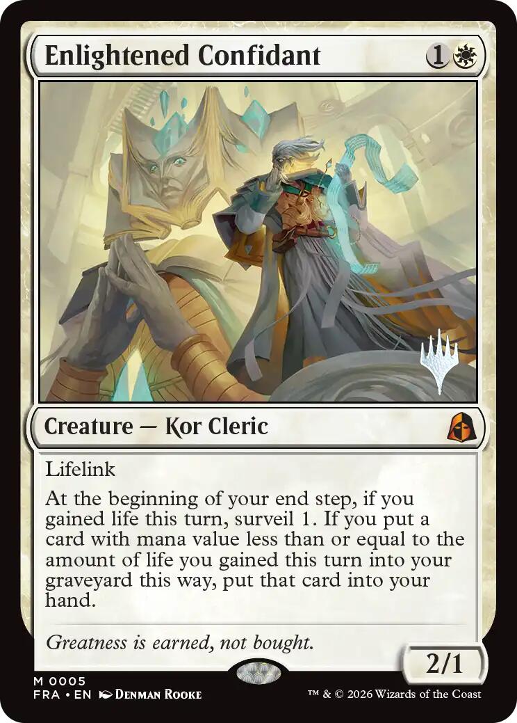 Enlightened Confidant [Reality Fracture Promos] | Devastation Store