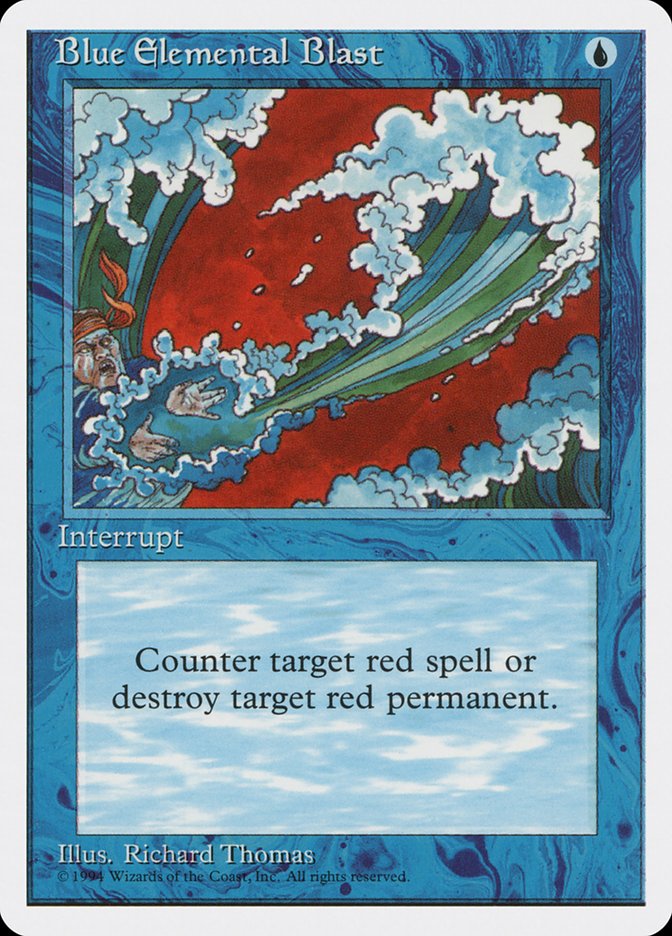 Blue Elemental Blast [Media Promos] | Devastation Store