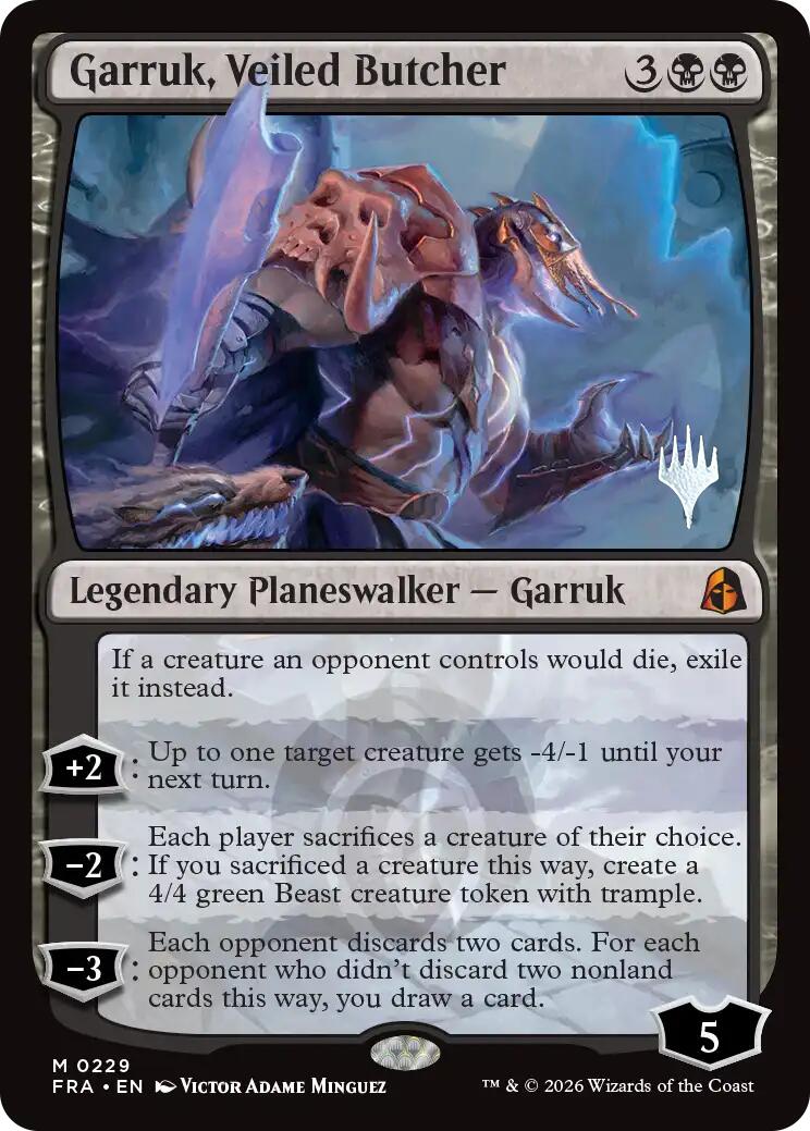 Garruk, Veiled Butcher [Reality Fracture Promos] | Devastation Store