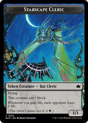 Starscape Cleric // Treasure Double-Sided Token [Secrets of Strixhaven Tokens] | Devastation Store