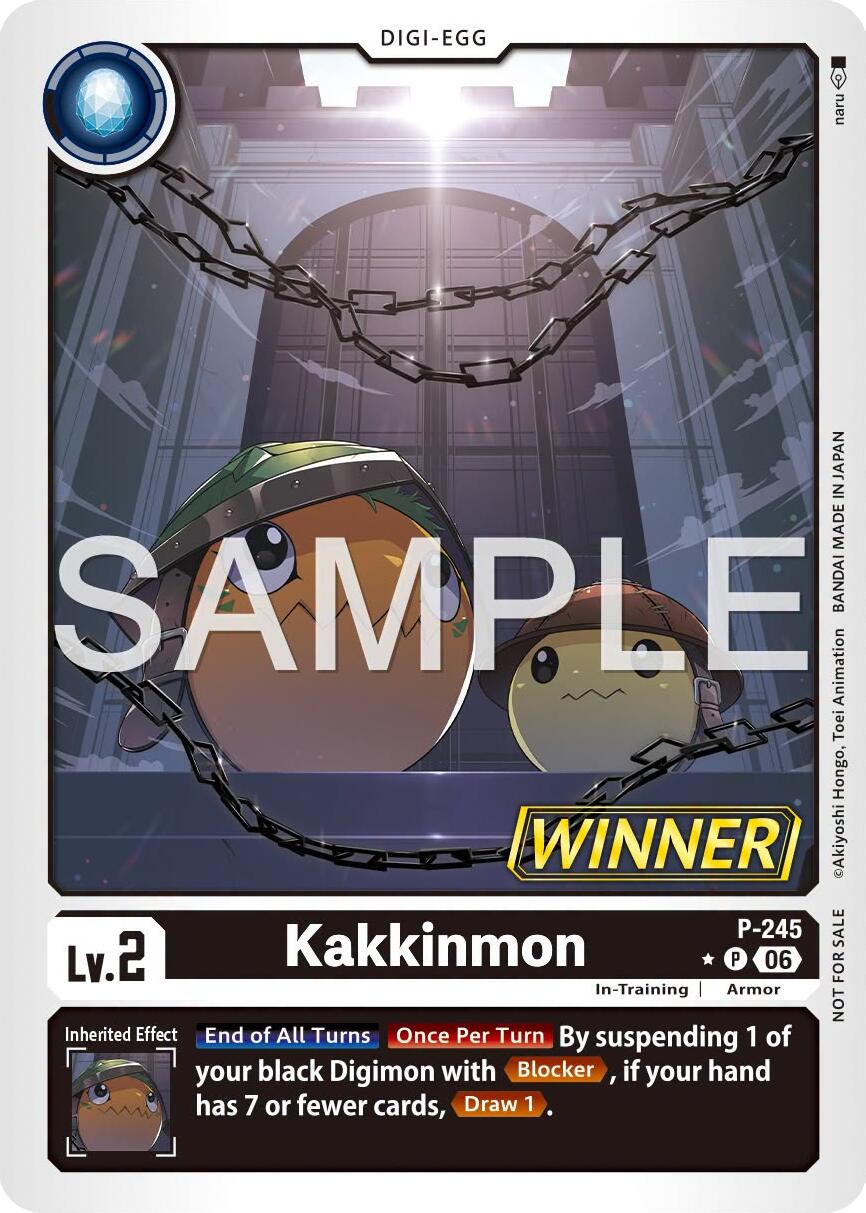 Kakkinmon [P-245] (Official Store Tournament 2026 Vol. 4 Winner) [Promotional Cards] | Devastation Store