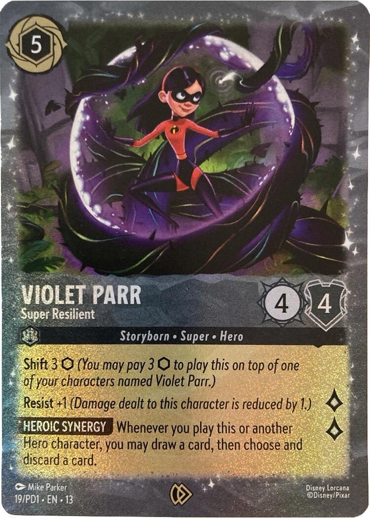 Violet Parr - Super Resilient (19) [Promo Cards] | Devastation Store