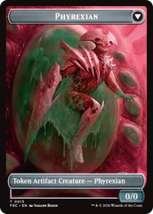 Phyrexian // Incubator Double-Sided Token [Reality Fracture Commander Tokens] | Devastation Store