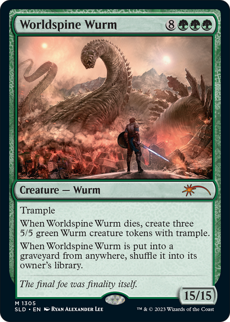Worldspine Wurm [Secret Lair Drop Series] | Devastation Store