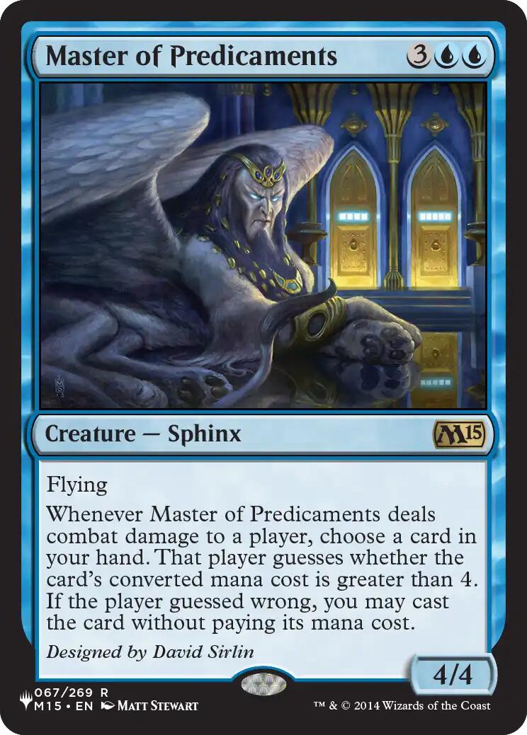 Master of Predicaments [The List] | Devastation Store