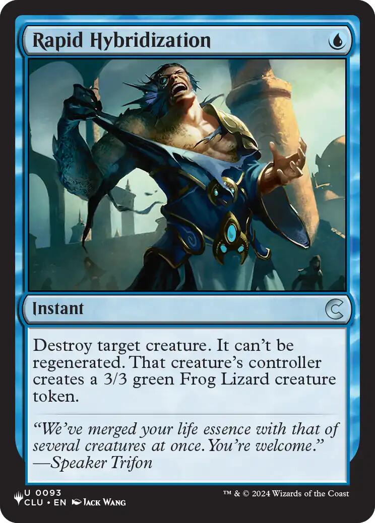 Rapid Hybridization (CLU) [The List] | Devastation Store