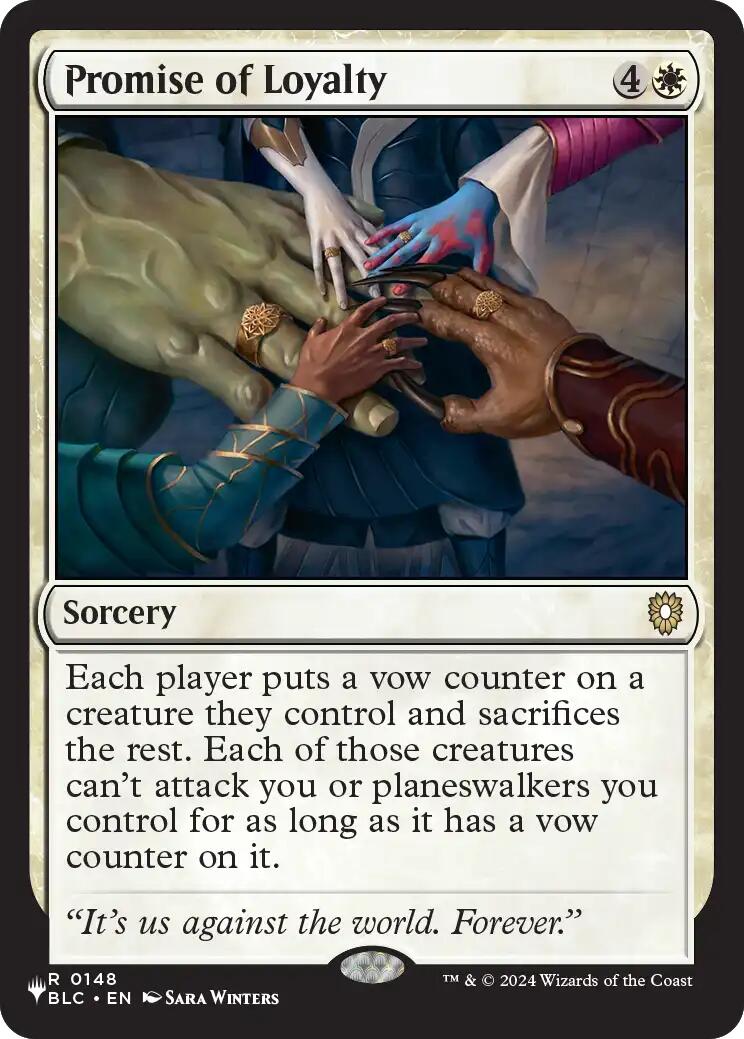 Promise of Loyalty [The List] | Devastation Store