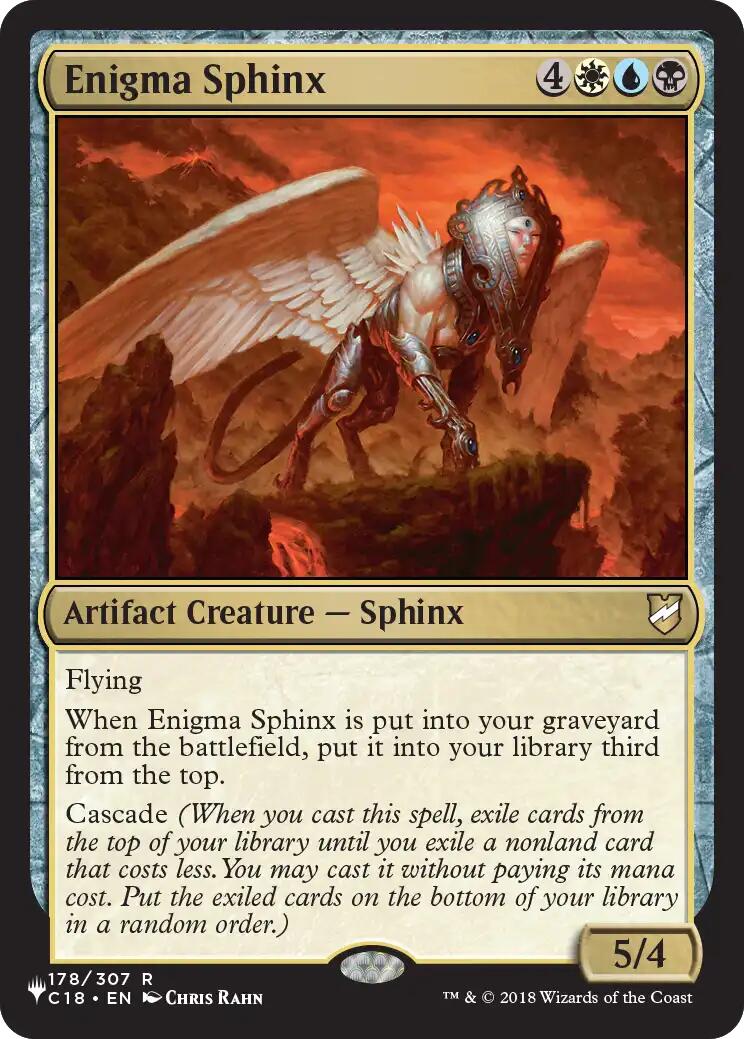 Enigma Sphinx [The List] | Devastation Store