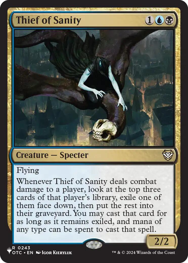 Thief of Sanity [The List] | Devastation Store