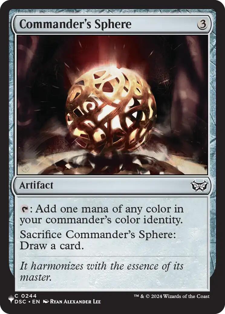 Commander's Sphere (DSC) [The List] | Devastation Store