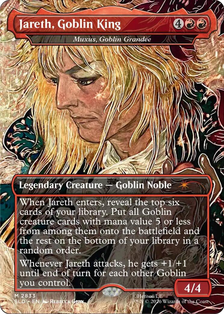 Jareth, Goblin King - Muxus, Goblin Grandee [Secret Lair Drop Series] | Devastation Store