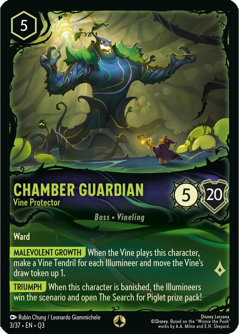 Chamber Guardian - Vine Protector (3/37) [Illumineer's Quest: The Great Hunny Rescue] | Devastation Store