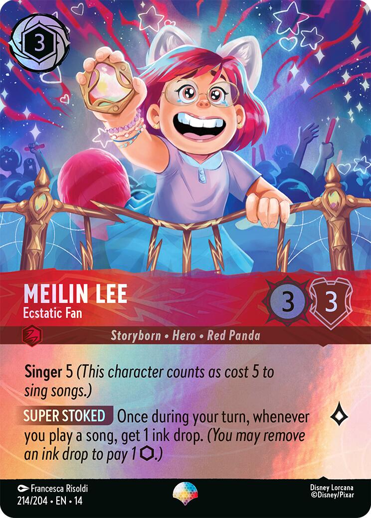 Meilin Lee - Ecstatic Fan (Epic) (214/204) [Hyperia City] | Devastation Store