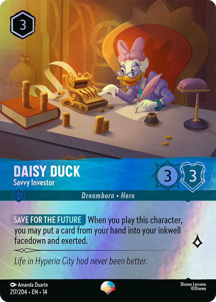 Daisy Duck - Savvy Investor (Epic) (217/204) [Hyperia City] | Devastation Store