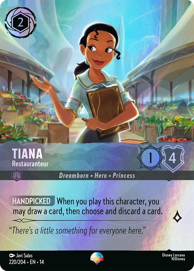 Tiana - Restauranteur (Epic) (220/204) [Hyperia City] | Devastation Store