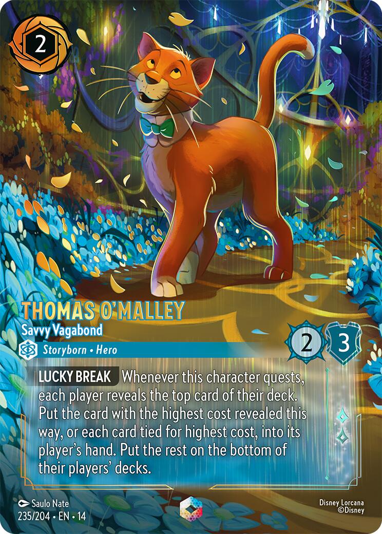 Thomas O'Malley - Savvy Vagabond (Enchanted) (235/204) [Hyperia City] | Devastation Store