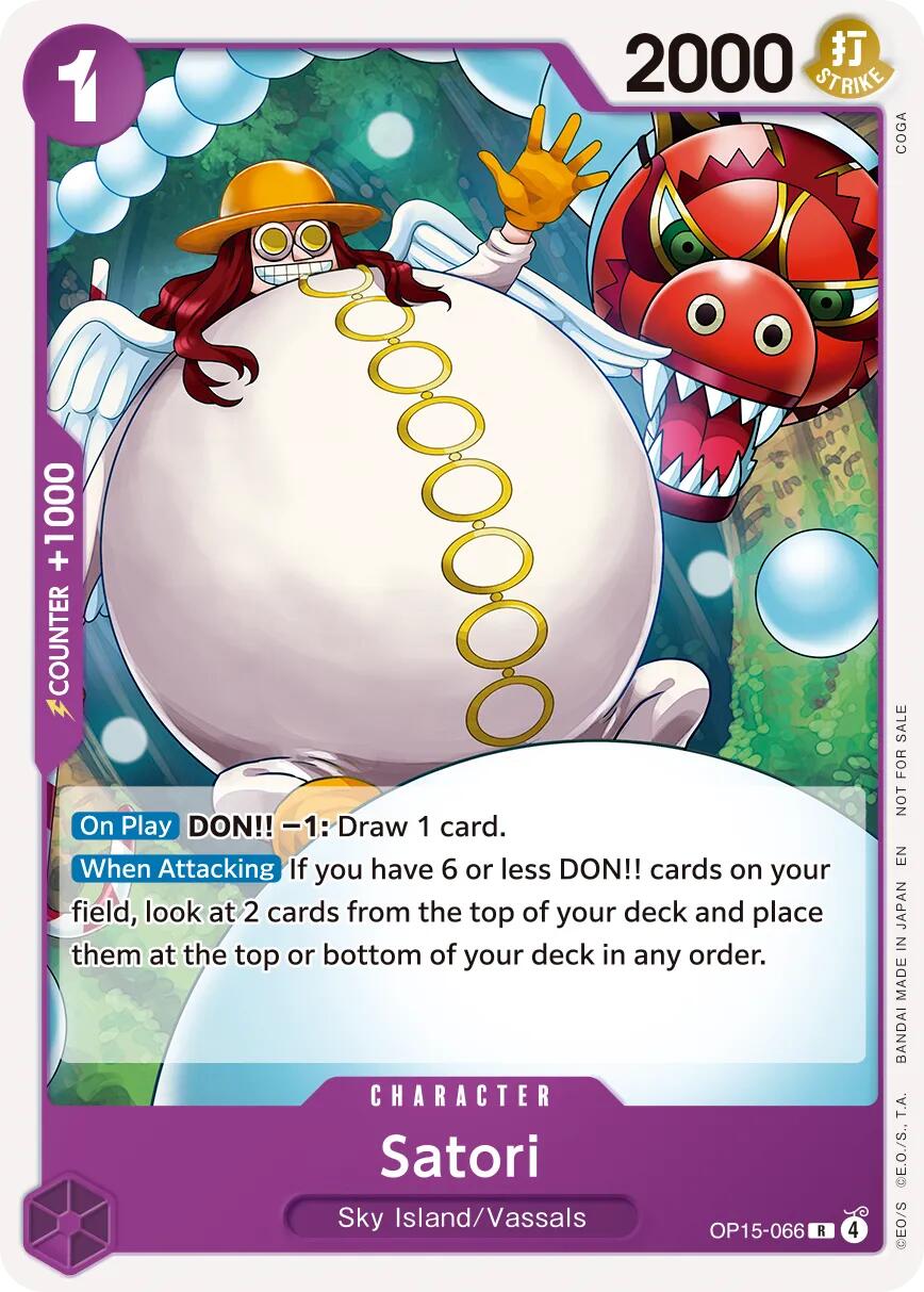 Satori (Tournament Pack 2026 Vol. 4) [One Piece Promotion Cards] | Devastation Store