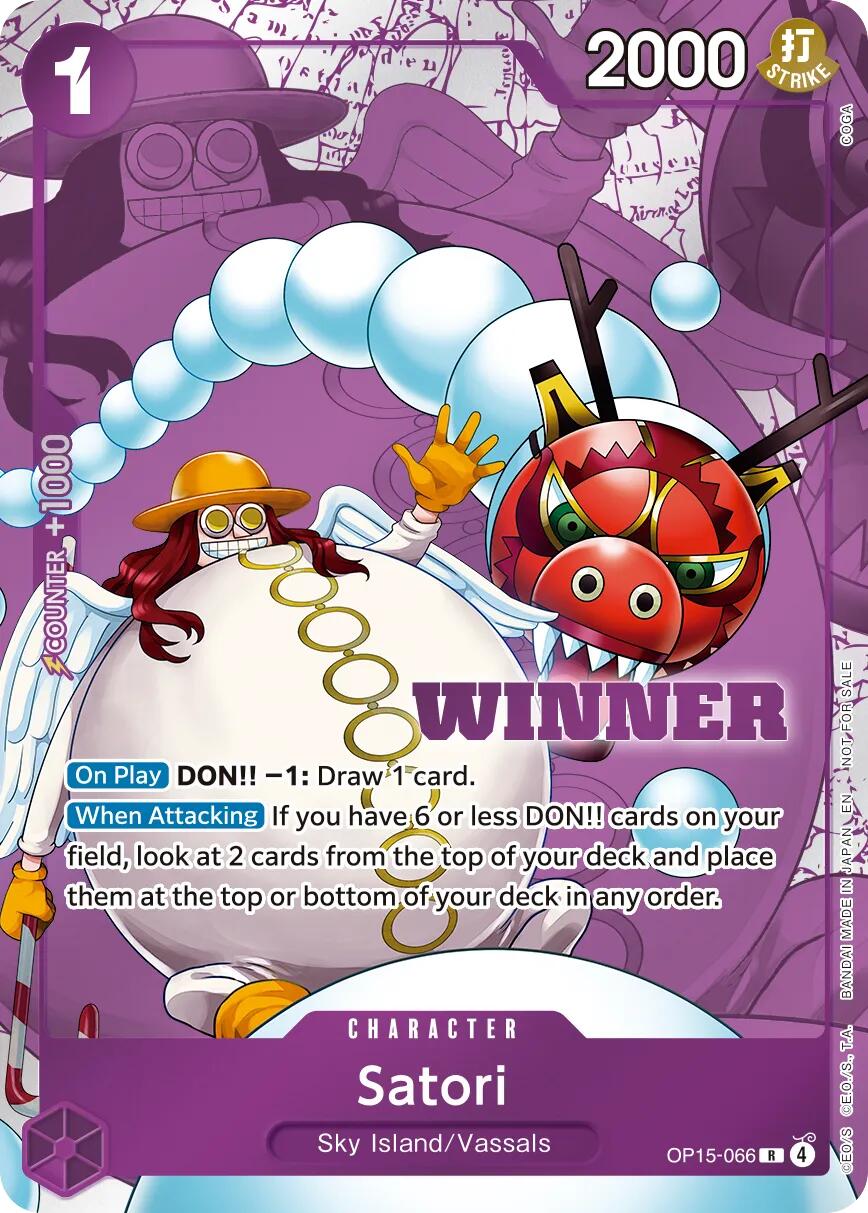 Satori (Winner Pack 2026 Vol. 4) [One Piece Promotion Cards] | Devastation Store