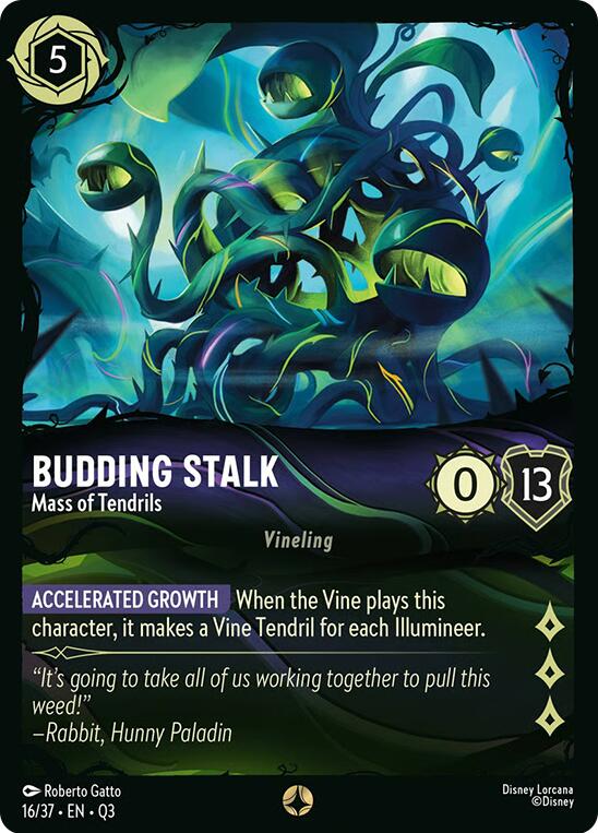 Budding Stalk - Mass of Tendrils (16/37) [Illumineer's Quest: The Great Hunny Rescue] | Devastation Store