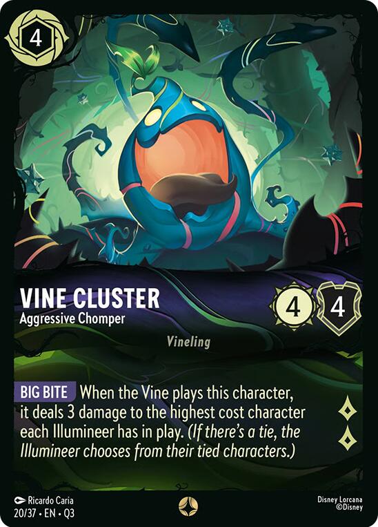 Vine Cluster - Aggressive Chomper (20/37) [Illumineer's Quest: The Great Hunny Rescue] | Devastation Store