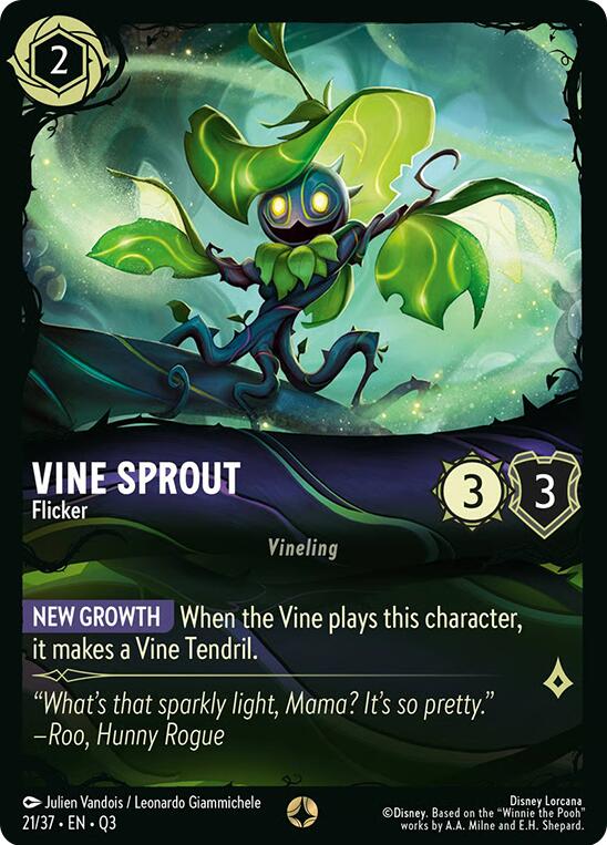 Vine Sprout - Flicker (21/37) [Illumineer's Quest: The Great Hunny Rescue] | Devastation Store