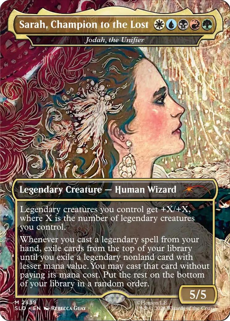 Sarah, Champion to the Lost - Jodah, the Unifier [Secret Lair Drop Series] | Devastation Store