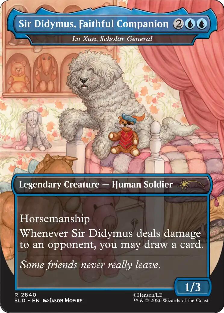 Sir Didymus, Rider of Ambrosius - Lu Xun, Scholar General [Secret Lair Drop Series] | Devastation Store