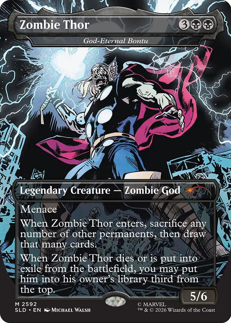 Zombie Thor - God-Eternal Bontu [Secret Lair Drop Series] | Devastation Store