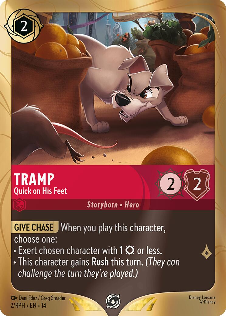 Tramp - Quick on His Feet (2) [Promo Cards] | Devastation Store