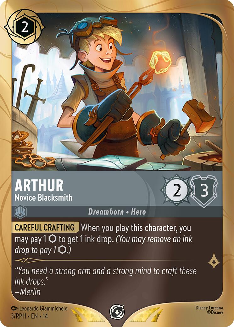 Arthur - Novice Blacksmith (3) [Promo Cards] | Devastation Store