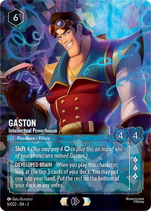 Gaston - Intellectual Powerhouse (5) [Promo Cards] | Devastation Store