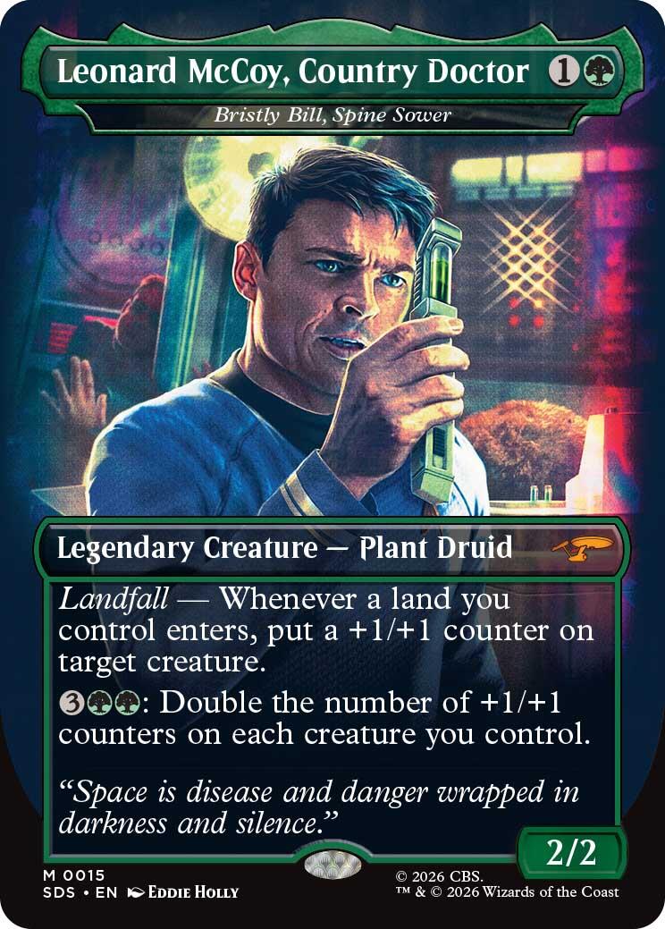 Leonard McCoy, Country Doctor - Bristly Bill, Spine Sower (Borderless) [Star Trek: Stardates] | Devastation Store