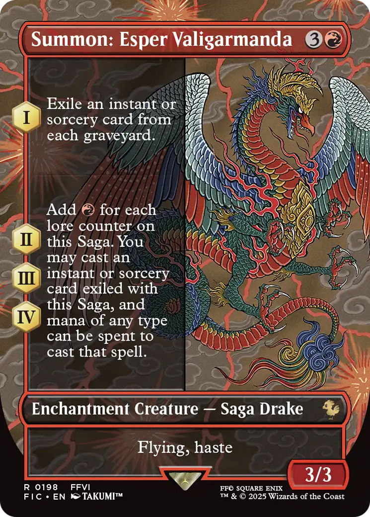 Summon: Esper Valigarmanda (Borderless) [FINAL FANTASY Commander] | Devastation Store