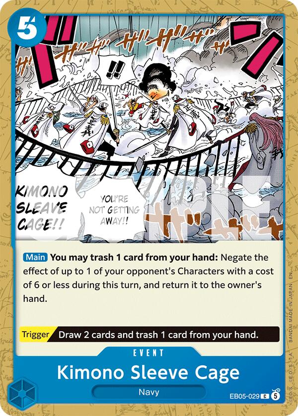 Kimono Sleeve Cage [Extra Booster: One Piece Heroines Edition Vol. 2] | Devastation Store