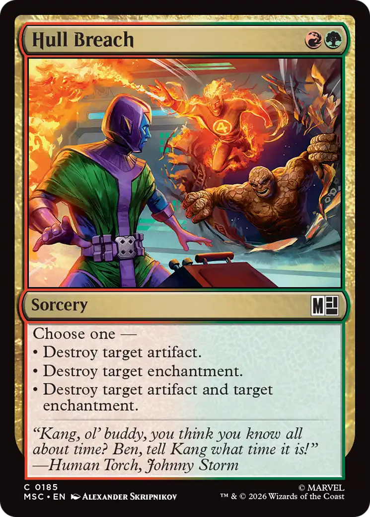 Hull Breach (Surge Foil) [Marvel Super Heroes Commander] | Devastation Store
