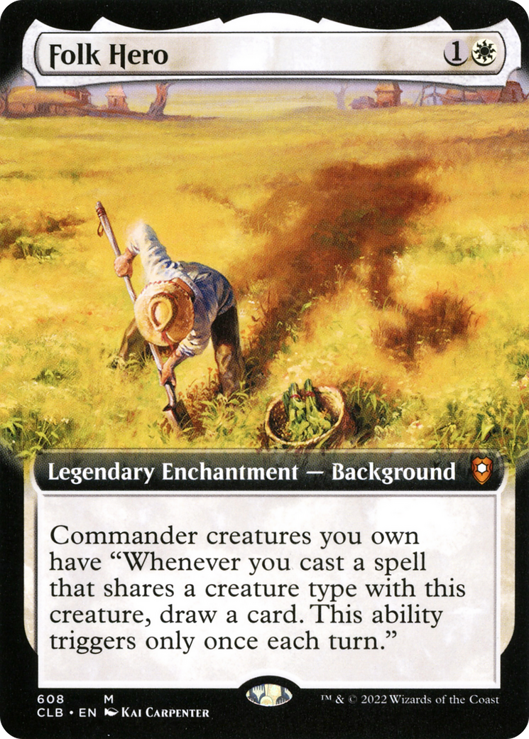 Folk Hero (Surge Foil) [Marvel Super Heroes Commander] | Devastation Store